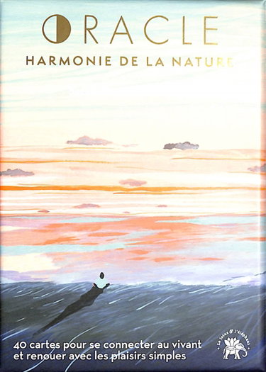 Couverture de Oracle harmonie de la nature : 40 cartes pour se connecter au vivant et renouer avec les plaisirs simples