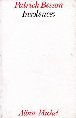 Insolences