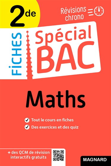 Maths 2de : révisions chrono