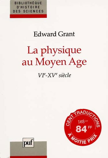 La physique au Moyen-Age, VIe-XVe siècle