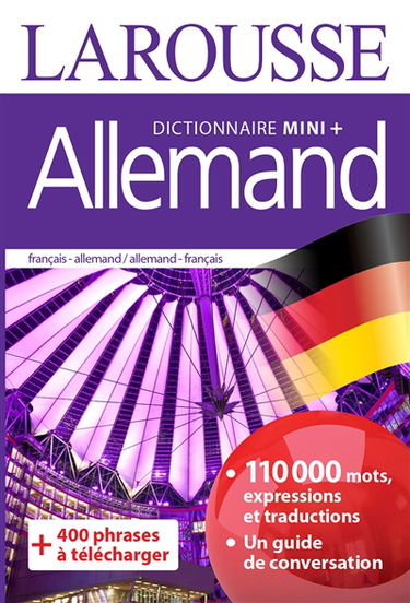 Allemand : mini dictionnaire : français-allemand, allemand-français. Deutsch : Miniwörterbuch : Französisch-Deutsch, Deutsch-Französisch