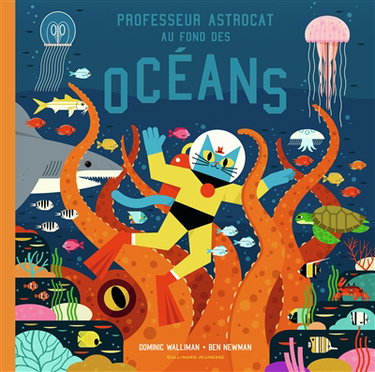Couverture de Professeur Astrocat au fond des océans
