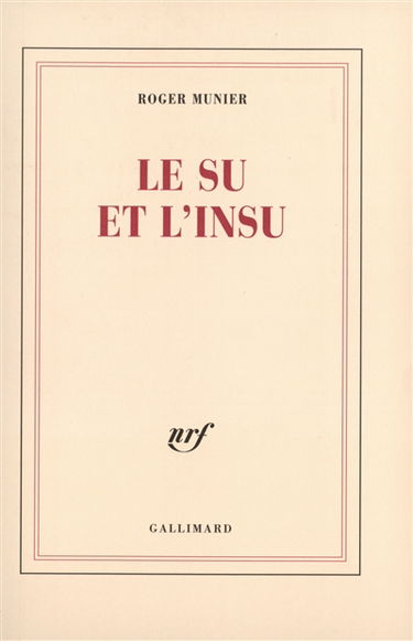 Opus incertum : 1987-1989. Vol. 4. Le su et l'insu