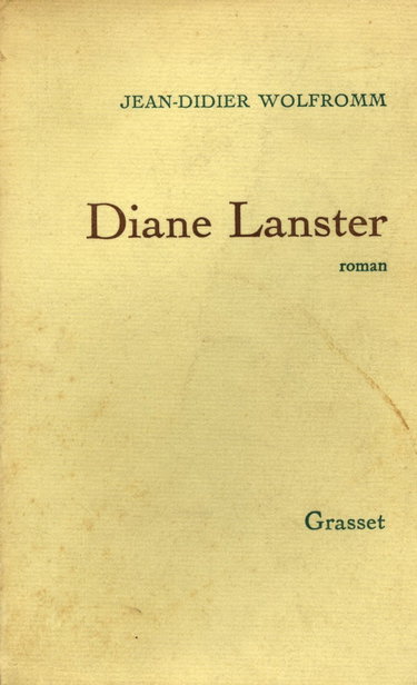 Couverture de Diane Lanster / 1978 / Wolfromm, Jean-Didier