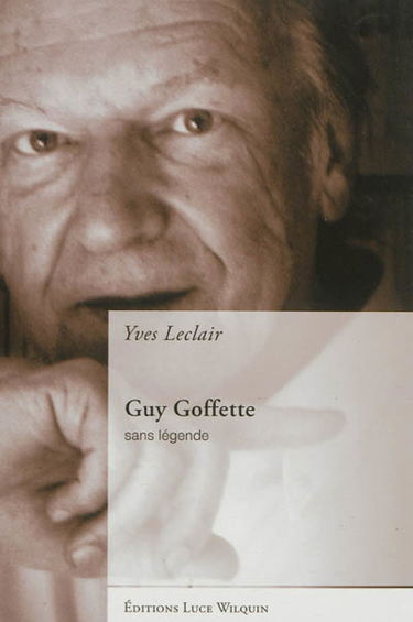 Guy Goffette : sans légende
