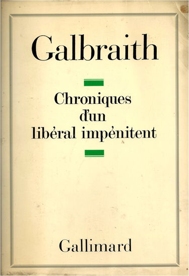 Chroniques d'un libéral impénitent