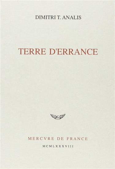 Terre d'errance