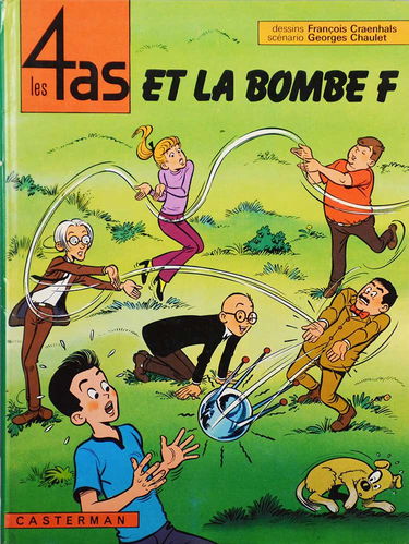 Les 4 as. Vol. 13. Les 4 as et la bombe F