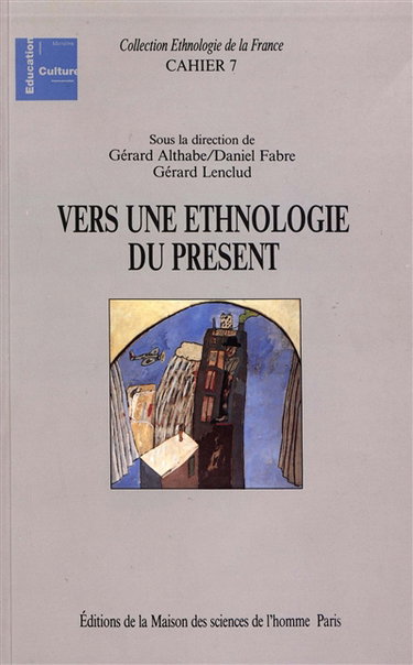 Couverture de Vers une ethnologie du présent