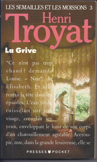 Couverture de La Grive par Henri Troyat