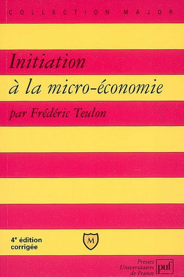 Initiation à la micro-économie