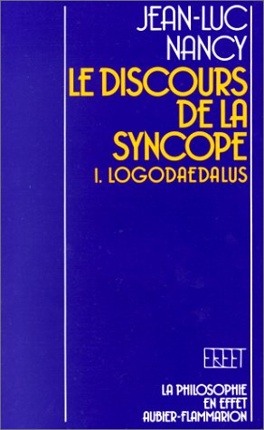 Le Discours de la syncope : Logodaedalus