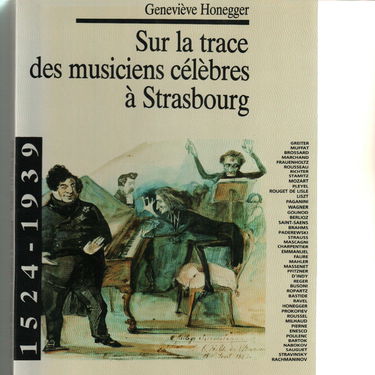 Sur la trace des musiciens célébrés a strasbourg