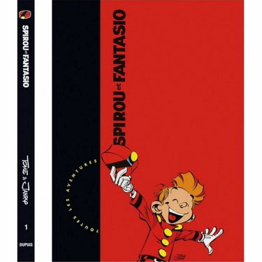 Couverture de Spirou et Fantasio Edition luxe Rombaldi - Tome 1