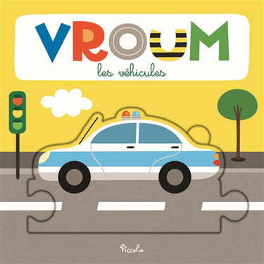 Couverture de Vroum les véhicules