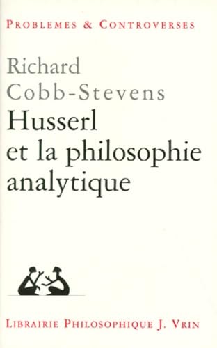 Husserl et la philosophie analytique