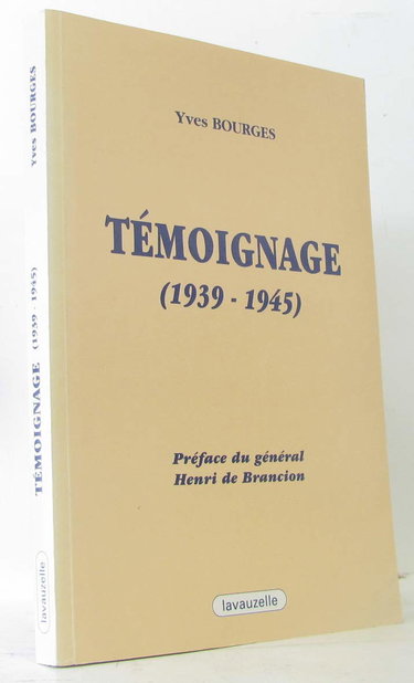 Couverture de Témoignage (1939-1945)