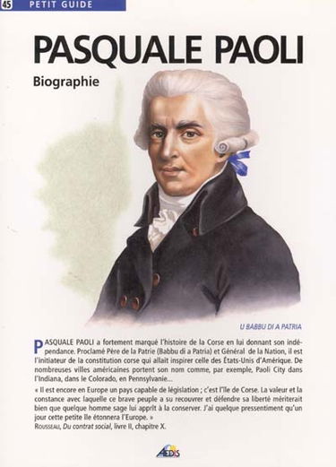 Pasquale Paoli : biographie
