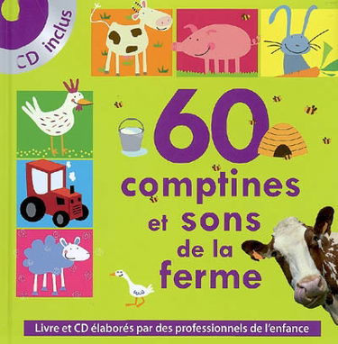 60 comptines et sons de la ferme