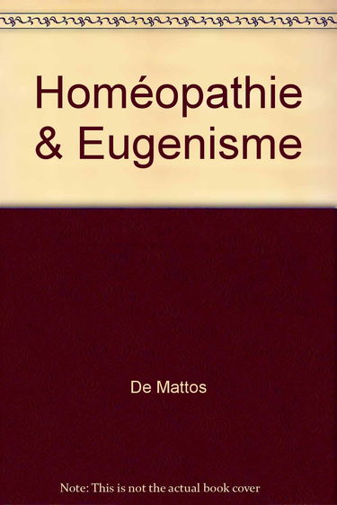 Homéopathie et eugénisme