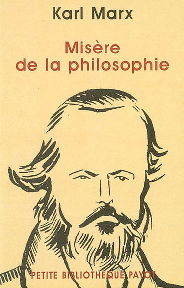 Misère de la philosophie