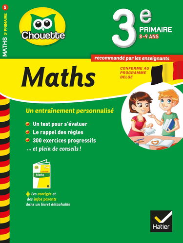 CHOUETTE 3E PRIMAIRE MATHS BELGIQUE