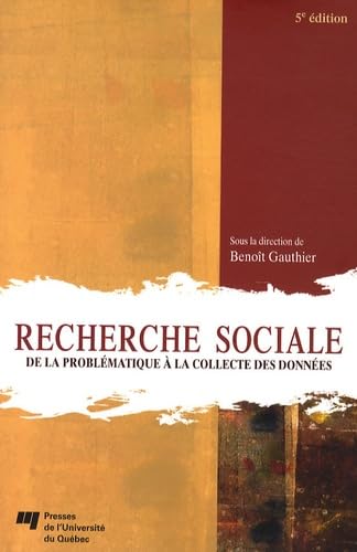 Recherche sociale: De la problématique à la collecte des données