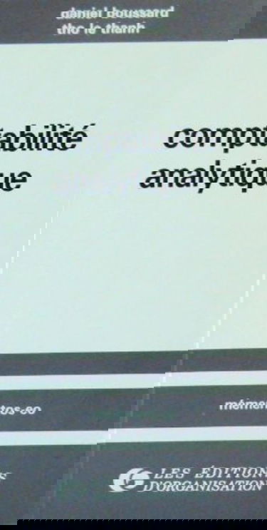 Comptabilité analytique