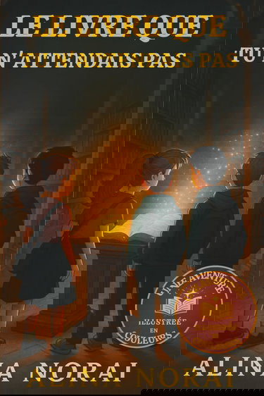 LE LIVRE QUE TU N’ATTENDAIS PAS: Un roman fantastique illustré pour les 8-12 ans rempli d’énigmes, d’amitié et de mystères