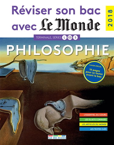 Philosophie terminale : séries L, ES, S