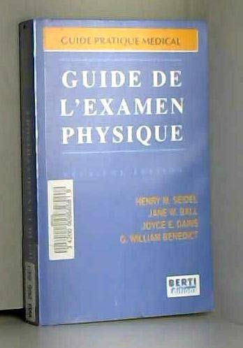 Guide de l'examen physique