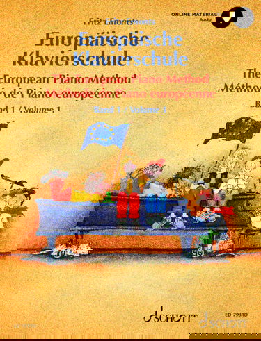 Fritz emonts : methode de piano europeenne 1