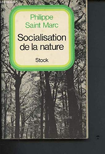 Couverture de Socialisation de la nature