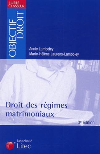 Droit des régimes matrimoniaux (ancienne édition)
