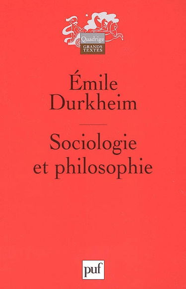 Sociologie et philosophie