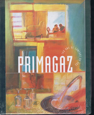 Couverture de Primagaz : 150 ans de confort au gaz, L'épopée de la flamme bleue