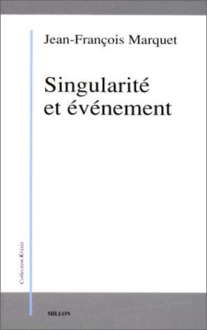 Singularité et événement