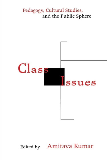 Couverture de Class Issues: Pedagogy, Cultural Studies, and the Public Sphere