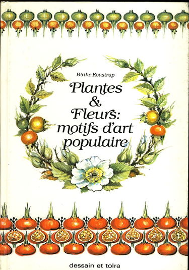 Plantes et fleurs, motifs d'art populaire