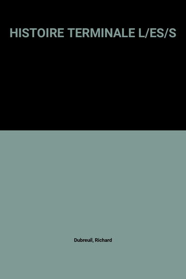 Histoire : séries L, ES, S