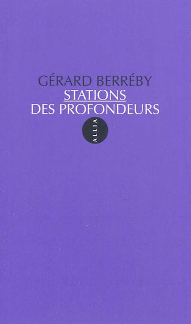 Stations des profondeurs