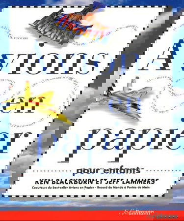 Avions en papier pour enfants