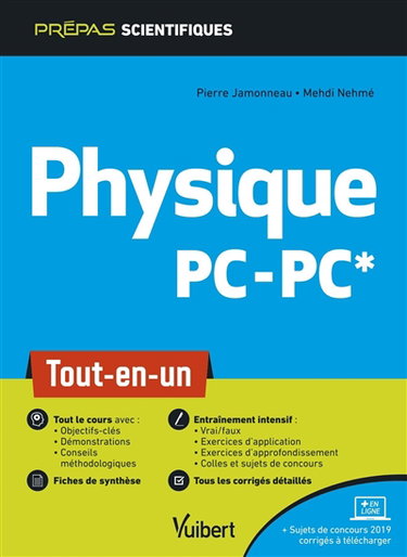 Couverture de Physique PC, PC* : tout-en-un