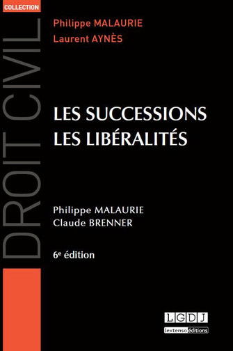 Les successions, les libéralités