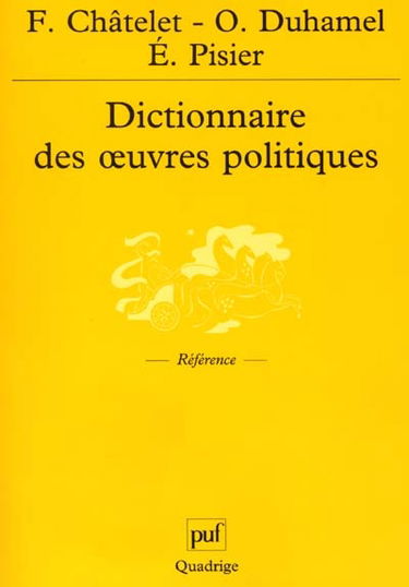 Dictionnaire des oeuvres politiques