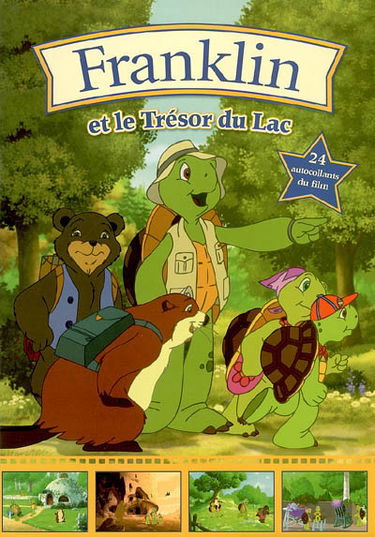 Franklin et le trésor du lac : livre stickers