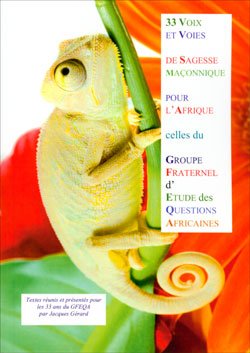 Couverture de 33 voix et voies de sagesse maçonnique pour l'Afrique