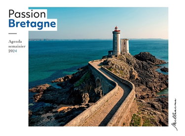 Couverture de Semainier 2024 : Passion Bretagne