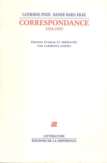 Correspondance: 1924-1925