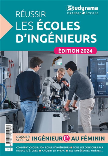 Couverture de Réussir les écoles d'ingénieurs : dossier spécial ingénieure au féminin